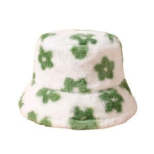 Flower Fuzzy Hat 